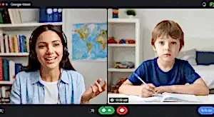 çocuklar için online dil kursu