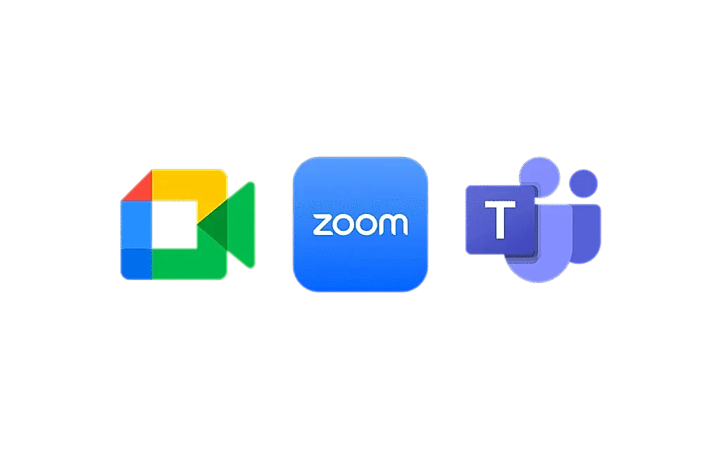 online lesson platforms, meets, zoom, teams, online language course